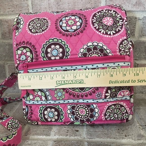 Vera Bradley Crossbody Bag with Floral Pattern - Picture 6 of 11